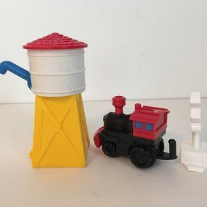 Fisher Price Geotrax Railroad Water Tower Train Expansion Set